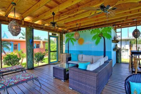 Spanish Village Cottage W Private Cabana Port Aransas Dış mekan fotoğraf